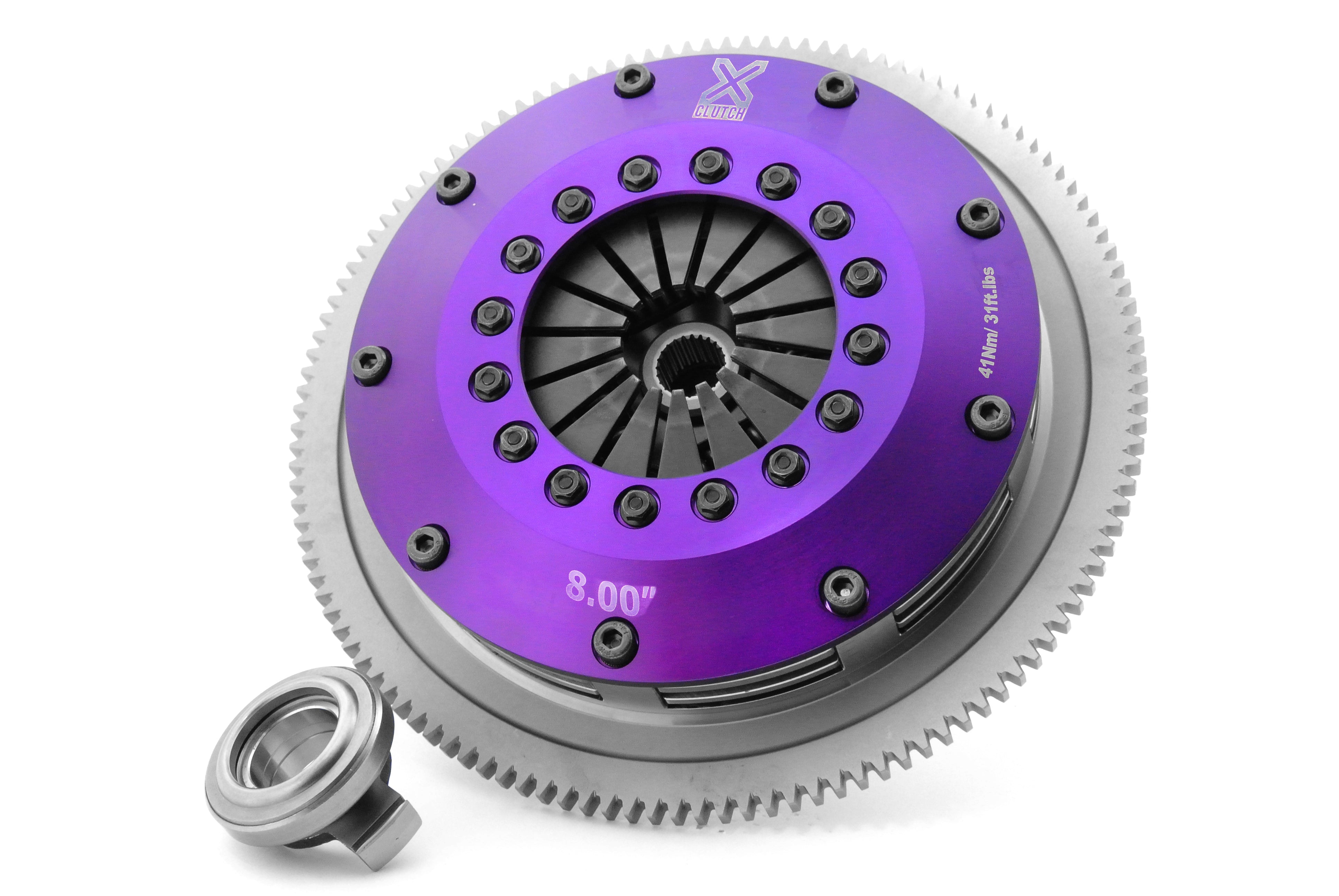 13-16 FR-S / 13-24 BRZ / 17-24 Toyota GR86 XClutch 8â Twin Rigid Solid Ceramic Clutch Kit